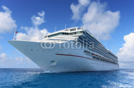 Fototapety Passenger Cruise Ship at Sea