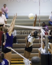 Naklejki volleyball spike