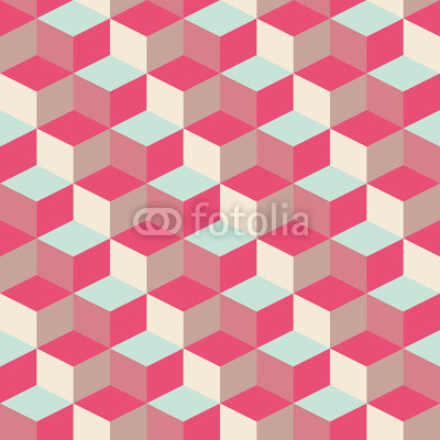 abstract cubic geometric pattern background