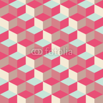 abstract cubic geometric pattern background