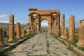 Obrazy i plakaty Arc de Trajan-Site de Timgad-Algerie