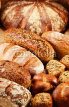 Naklejki Composition with variety of baking products