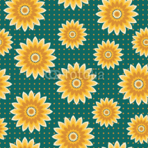 Fototapety Seamless floral background