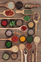 Naklejki Spices and Herbs