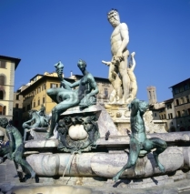 Fototapety Fountain of Neptune in Florence