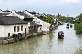 Naklejki Ancient water town of Wuzhen, China