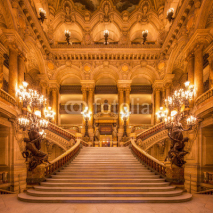 Fototapety Treppenhaus in der Oper