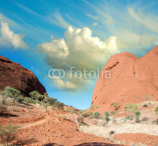 Naklejki Colourful landscape of Australian Outback, Northern Territory
