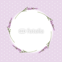 Naklejki Lavender frame 2