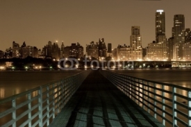 Naklejki Bridge to Manhattan