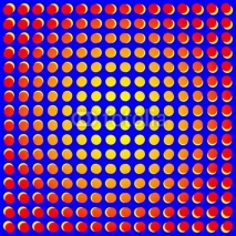 Fototapety apparent motion. optical illusion