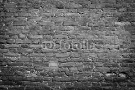 Naklejki .Old wall, black & white