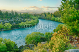 Naklejki Clutha river