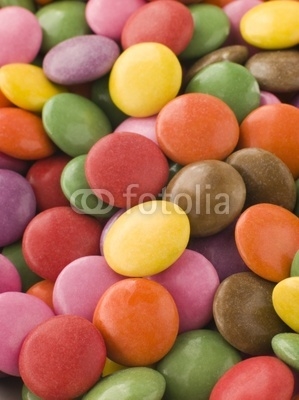 Sugar Coated Chocolate Buttons (Smarties)