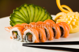 Naklejki Sushi Roll