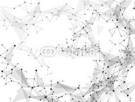 Fototapety Abstract background for design technology and networking science