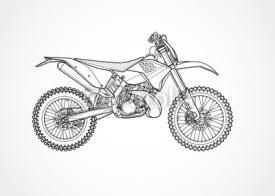 Obrazy i plakaty mountain bike vector