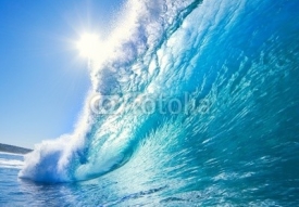 Naklejki Blue Ocean Wave