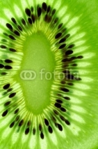 Fototapety kiwi slice macro