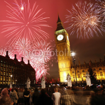 Fototapety New Year's Eve Fireworks