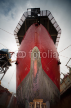 Fototapety Vessel in Drydock