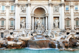 Fontana di Trevi in Rome, Italy, Europe