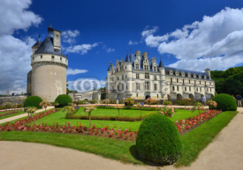 Naklejki chateau de la loire ( chenonceau)