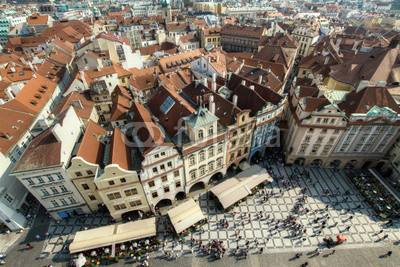 Prague through the eyes of birds