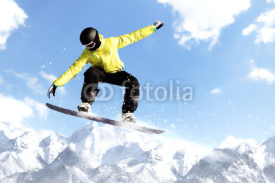 Fototapety Snowboarding