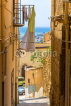 Fototapety Kleid im Wind, Agrigento, Sizilien