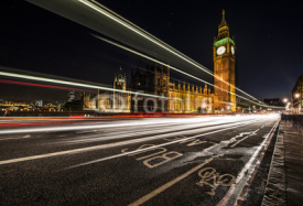 Fototapety London Bus lane