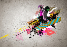 Fototapety Graffiti image