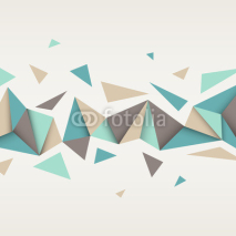 Fototapety Illustration of abstract texture with triangles.