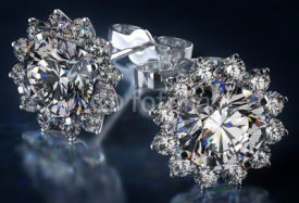Fototapety Diamond Earrings