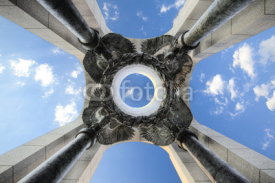 Fototapety World War II Memorial sculpture - Washington DC, USA