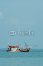 Fototapety fishing boat