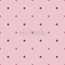 Seamless polka pattern