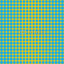 Naklejki blue dots pattern