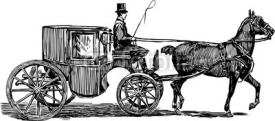 Naklejki Horse Carriage