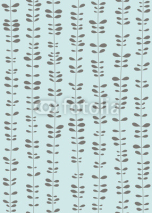 Fototapety Simple Floral Seamless Pattern