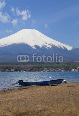 Mt.Fuji at Lake Yamanaka, Japan