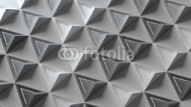 Fototapety 3d abstract background with repeating pyramid forms