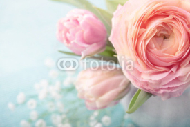 Naklejki Pink flowers
