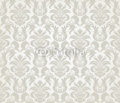 Fototapety Vector seamless floral damask pattern