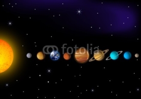 Fototapety solar system