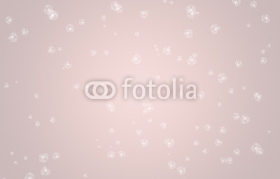 Simple abstract Rose Quartz colored background with white flowers. Soft spring background, concept of colors.