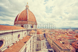 Naklejki Cityscape of Florence
