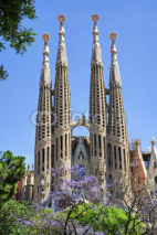 Naklejki Sagrada Familia. Barcelona, Spain.