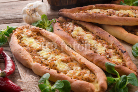 Fototapety home-baked pide