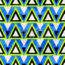 Obrazy i plakaty colored polygons on a dark background. Seamless geometric pattern. vector illustration